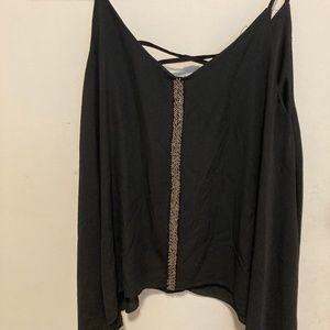 Sleek Beaded Blouse
